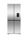 Fisher & Paykel Series 7 RF500QNUX1 Freestanding 60/40 American Fridge Freezer, Stainless Steel