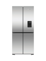 Fisher & Paykel Series 7 RF500QNUX1 Freestanding 60/40 American Fridge Freezer, Stainless Steel