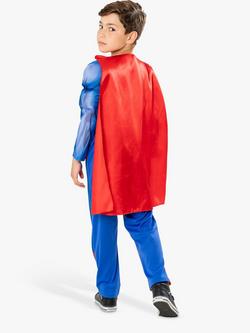 Rubies Kids' Deluxe Superman Costume, Multi - view 2, Multi