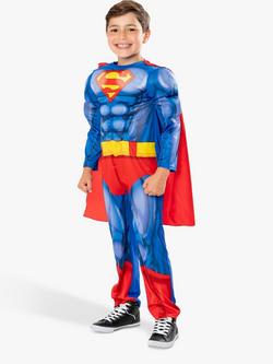 Rubies Kids' Deluxe Superman Costume, Multi, Multi