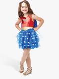 Rubies Kids' Deluxe Wonder Woman Costume, Multi