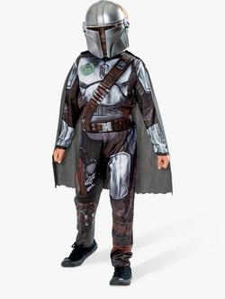 Star Wars Kids' The Mandalorian Din Djarin Costume, Multi, Multi