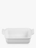 Le Creuset Stoneware Classic Rectangular Oven Dish, White