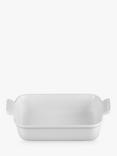 Le Creuset Stoneware Deep Rectangular Oven Dish, White