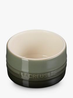 Le Creuset Stoneware Stackable Ramekin, 8cm - view 2, Thyme