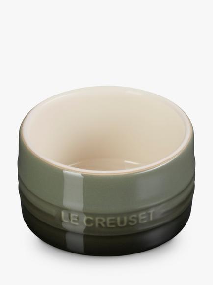 Le Creuset Stoneware Stackable Ramekin, 8cm - view 2, Thyme