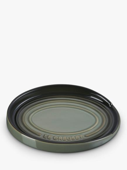 Le Creuset Oval Stoneware Spoon Rest, Thyme