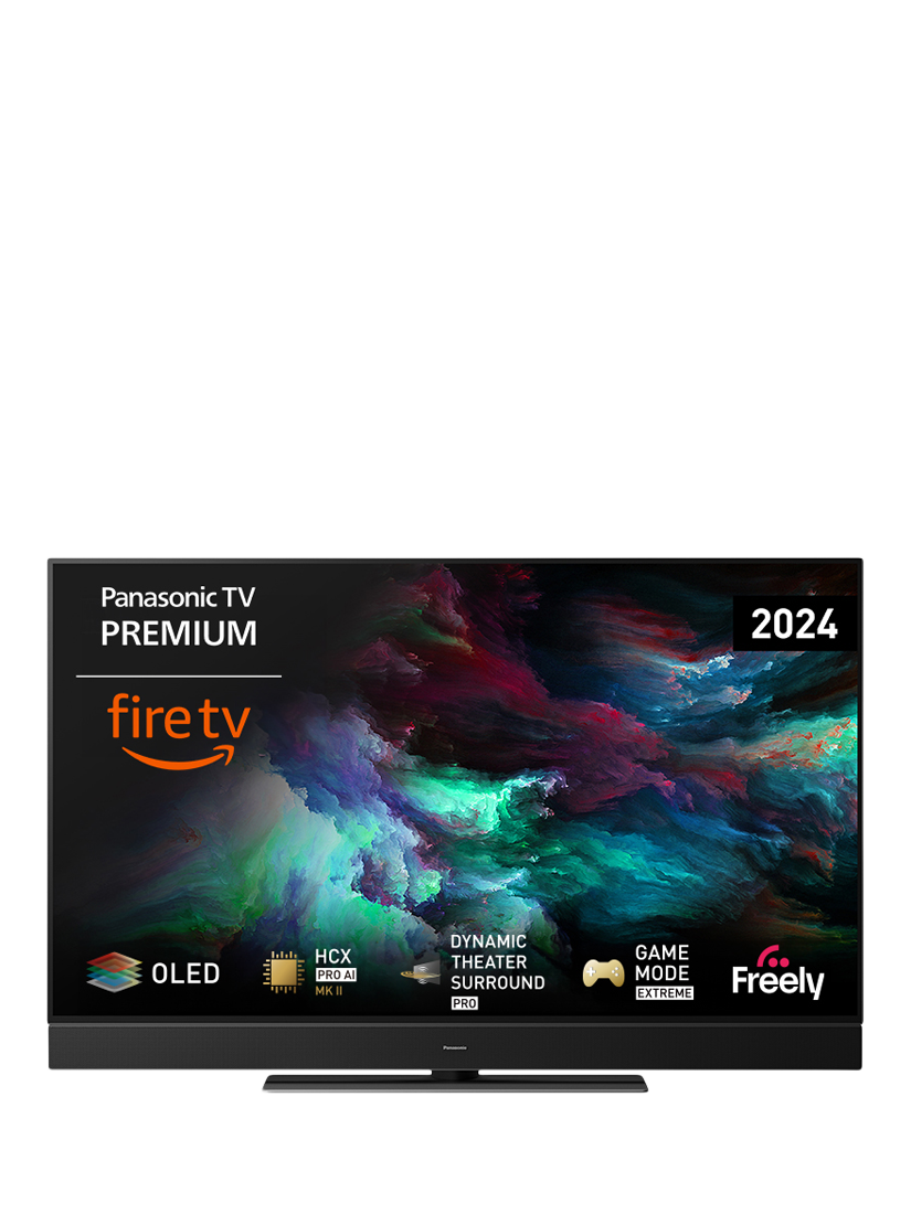 Panasonic TV-48Z90AEB (2024) OLED HDR 4K Ultra HD Smart Fire TV, 48 inch with Freely & Dolby Atmos, Black