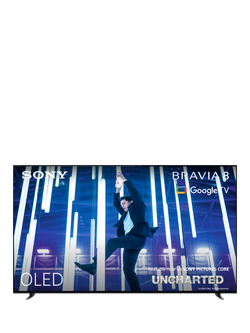 Sony Bravia 8 K65XR80U (2024) OLED HDR 4K Ultra HD Smart Google TV, 65 inch with Youview & Dolby Atmos, Dark Silver, Dark Silver