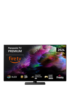 Panasonic TV-55Z85AEB (2024) OLED HDR 4K Ultra HD Smart Fire TV, 55 inch with Freely & Dolby Atmos, Black