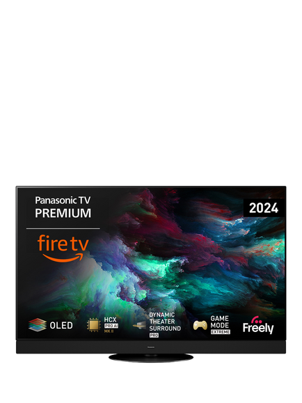 Panasonic TV-55Z90AEB (2024) OLED HDR 4K Ultra HD Smart Fire TV, 55 inch with Freely & Dolby Atmos, Black, Black