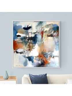 John Lewis Natasha Barnes 'Continuation' Framed Canvas Print, 104 x 104cm, Multi - view 2, Multi