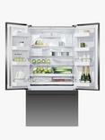 Fisher & Paykel Series 7 RF540ADUB7 Freestanding 70/30 American Fridge Freezer, Black Stainless Steel