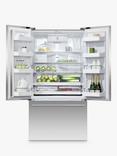 Fisher & Paykel Series 7 RF540ADUX6 Freestanding 70/30 American Style Fridge Freezer, Stainless Steel