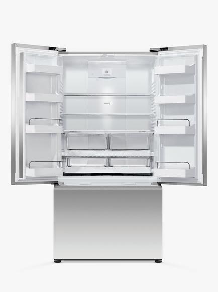 Fisher & Paykel Series 7 RF540ANUX6 Freestanding 70/30 American Style Fridge Freezer, Stainless Steel - view 2, Stainless Steel