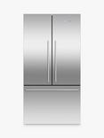 Fisher & Paykel Series 7 RF610ADJX7 Freestanding 70/30 American Style Fridge Freezer, Stainless Steel