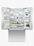 Fisher & Paykel Series 7 RF610ADJX7 Freestanding 70/30 American Style Fridge Freezer, Stainless Steel