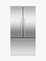 Fisher & Paykel Series 7 RF610ADX6 Freestanding 70/30 American Style Fridge Freezer, Stainless Steel