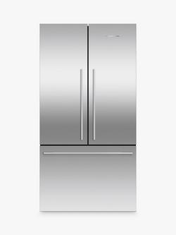 Fisher & Paykel Series 7 RF610ADX6 Freestanding 70/30 American Style Fridge Freezer, Stainless Steel, Stainless Steel