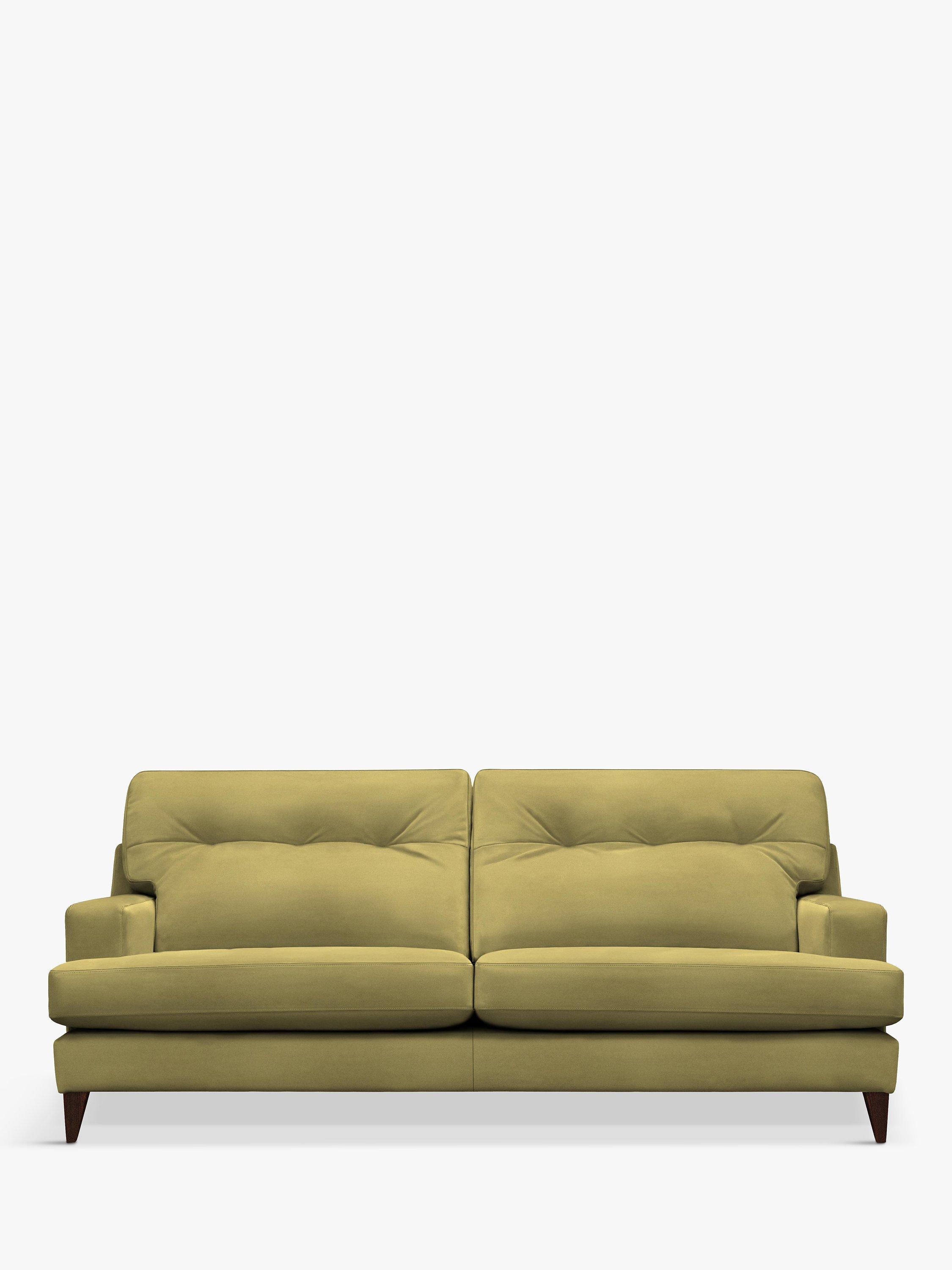 The Seventy Two Range, G Plan Vintage The Seventy Two Large 4 Seater Sofa, Dark Leg, Plush Moss