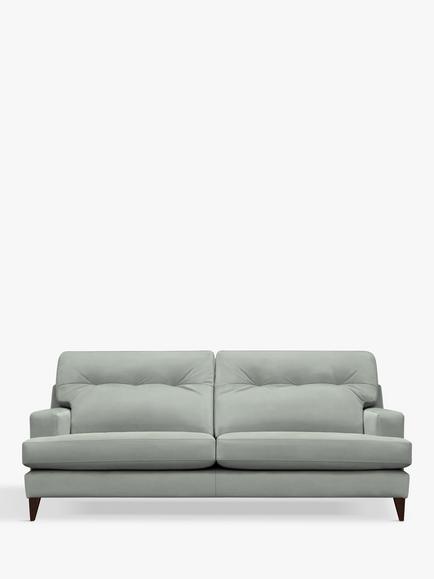 G Plan Vintage The Seventy Two Large 4 Seater Sofa, Dark Leg, Easy Clean Plush Slate