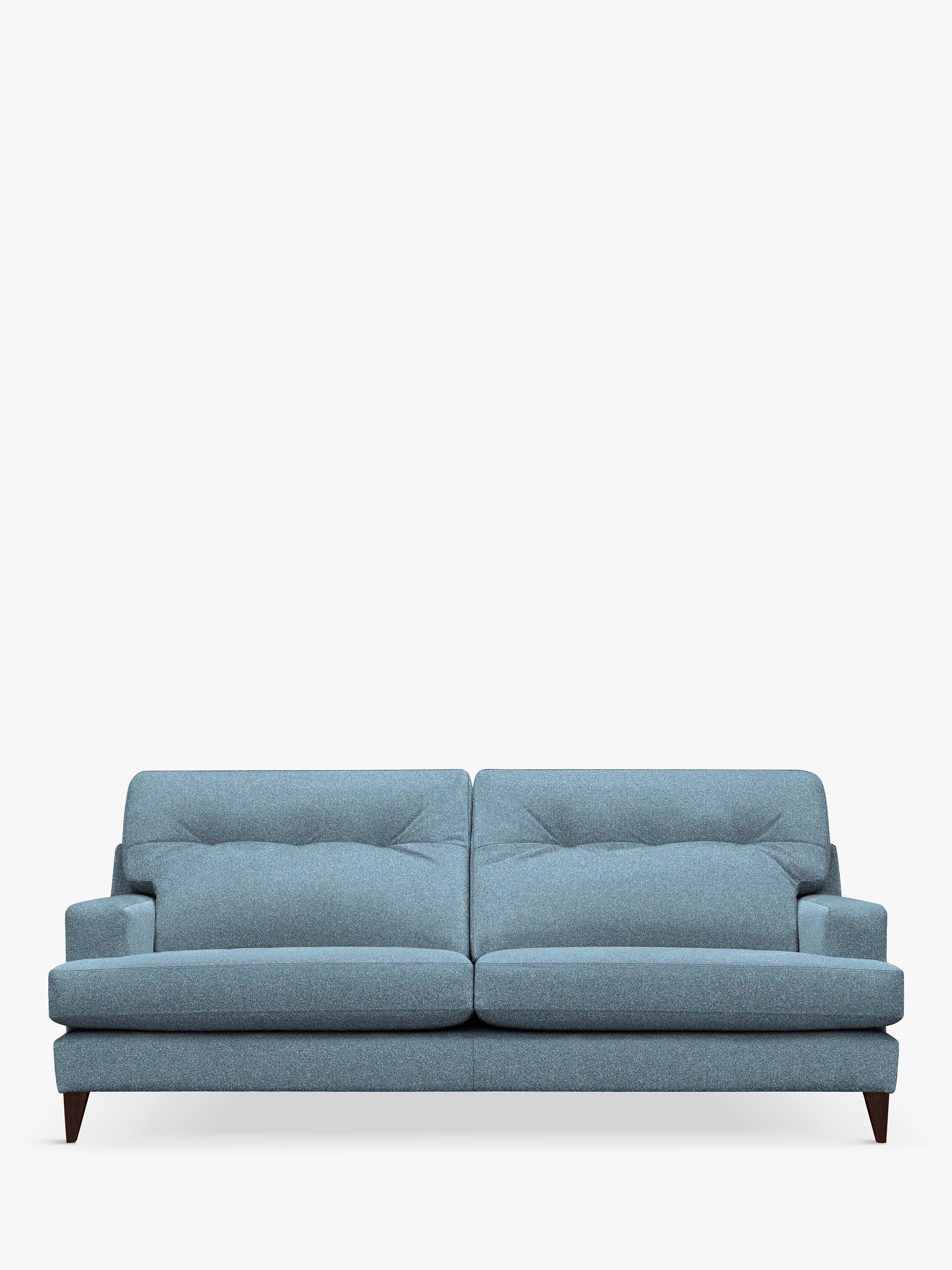 The Seventy Two Range, G Plan Vintage The Seventy Two Large 4 Seater Sofa, Dark Leg, Tweed Denim