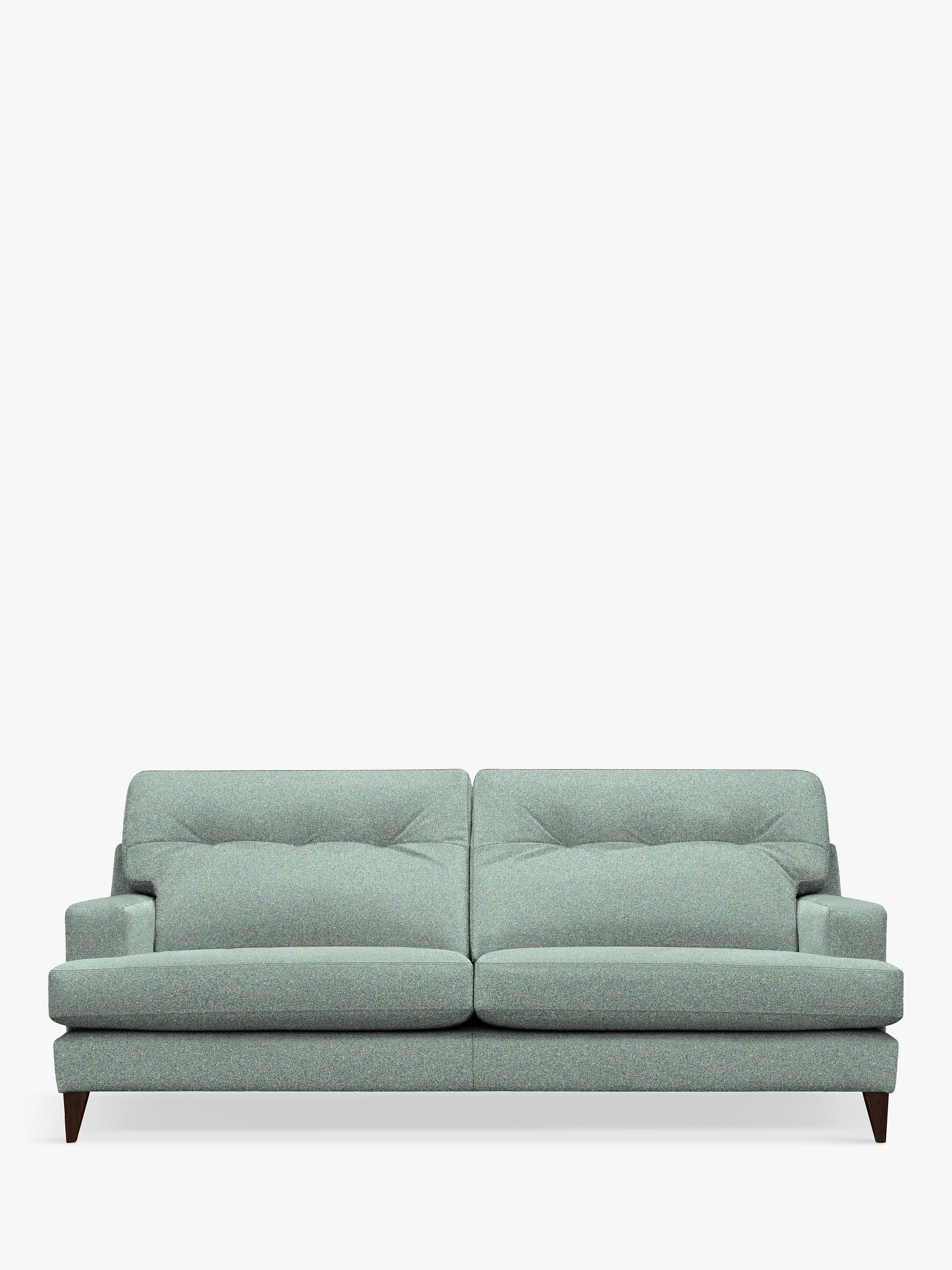 The Seventy Two Range, G Plan Vintage The Seventy Two Large 4 Seater Sofa, Dark Leg, Tweed Seaglass
