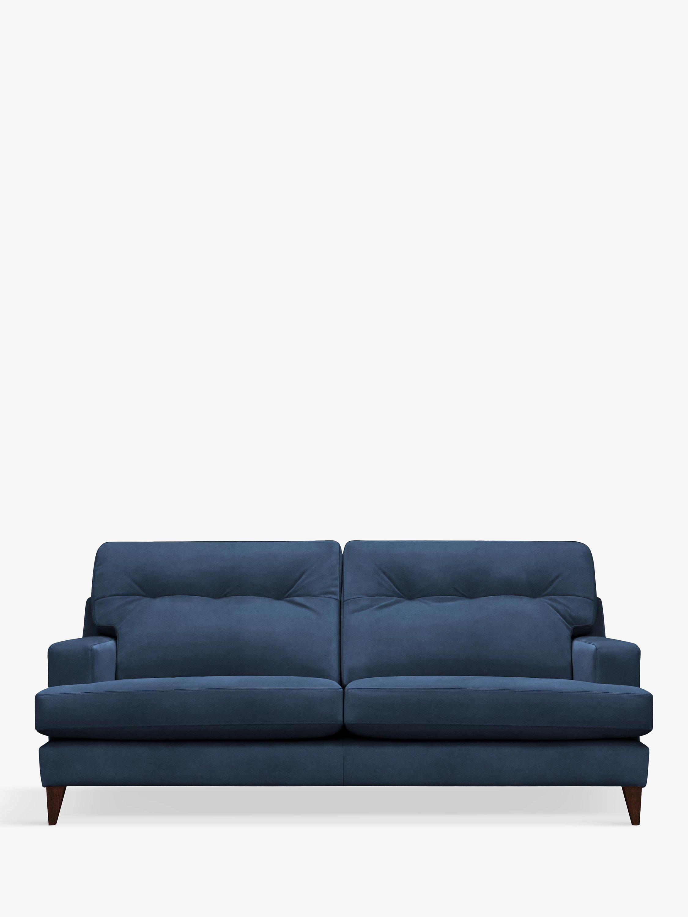 The Seventy Two Range, G Plan Vintage The Seventy Two Medium 3 Seater Sofa, Dark Leg, Plush Indigo