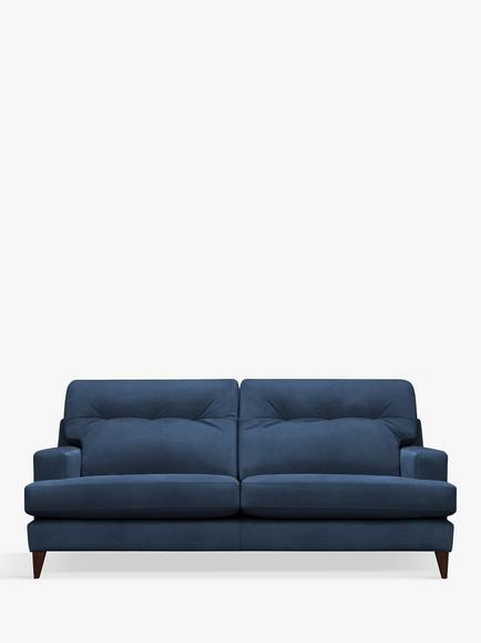G Plan Vintage The Seventy Two Medium 3 Seater Sofa, Dark Leg, Easy Clean Plush Indigo