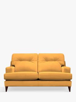 G Plan Vintage Seventy The Two Small 2 Seater Sofa, Dark Leg, Plush Turmeric