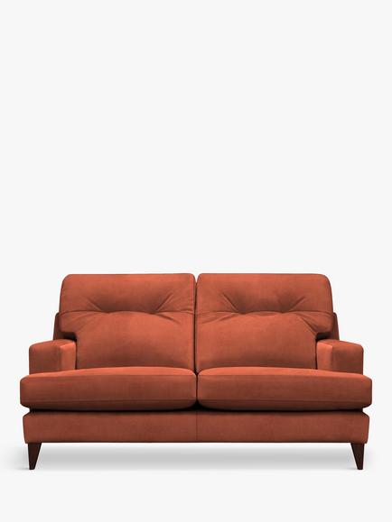 G Plan Vintage Seventy The Two Small 2 Seater Sofa, Dark Leg, Easy Clean Plush Umber