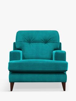 G Plan Vintage The Seventy Two Armchair, Dark Leg, Plush Mallard