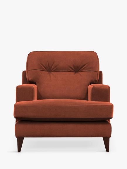 G Plan Vintage The Seventy Two Armchair, Dark Leg, Easy Clean Plush Umber