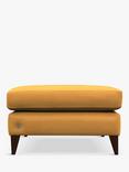 G Plan Vintage The Seventy Two Footstool, Dark Leg, Plush Turmeric