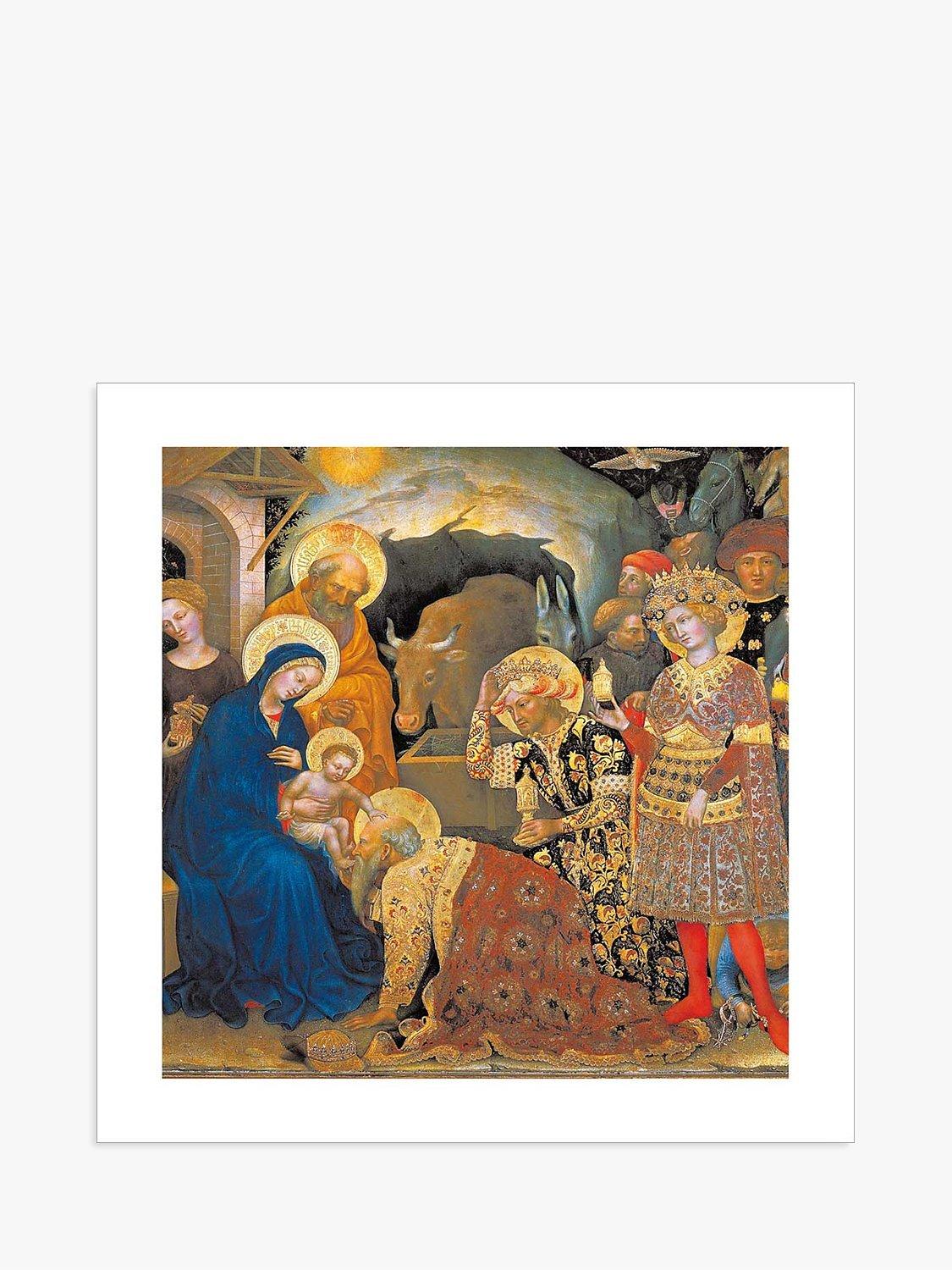 Woodmansterne Adoration of the Magi, 1423 Christmas Card