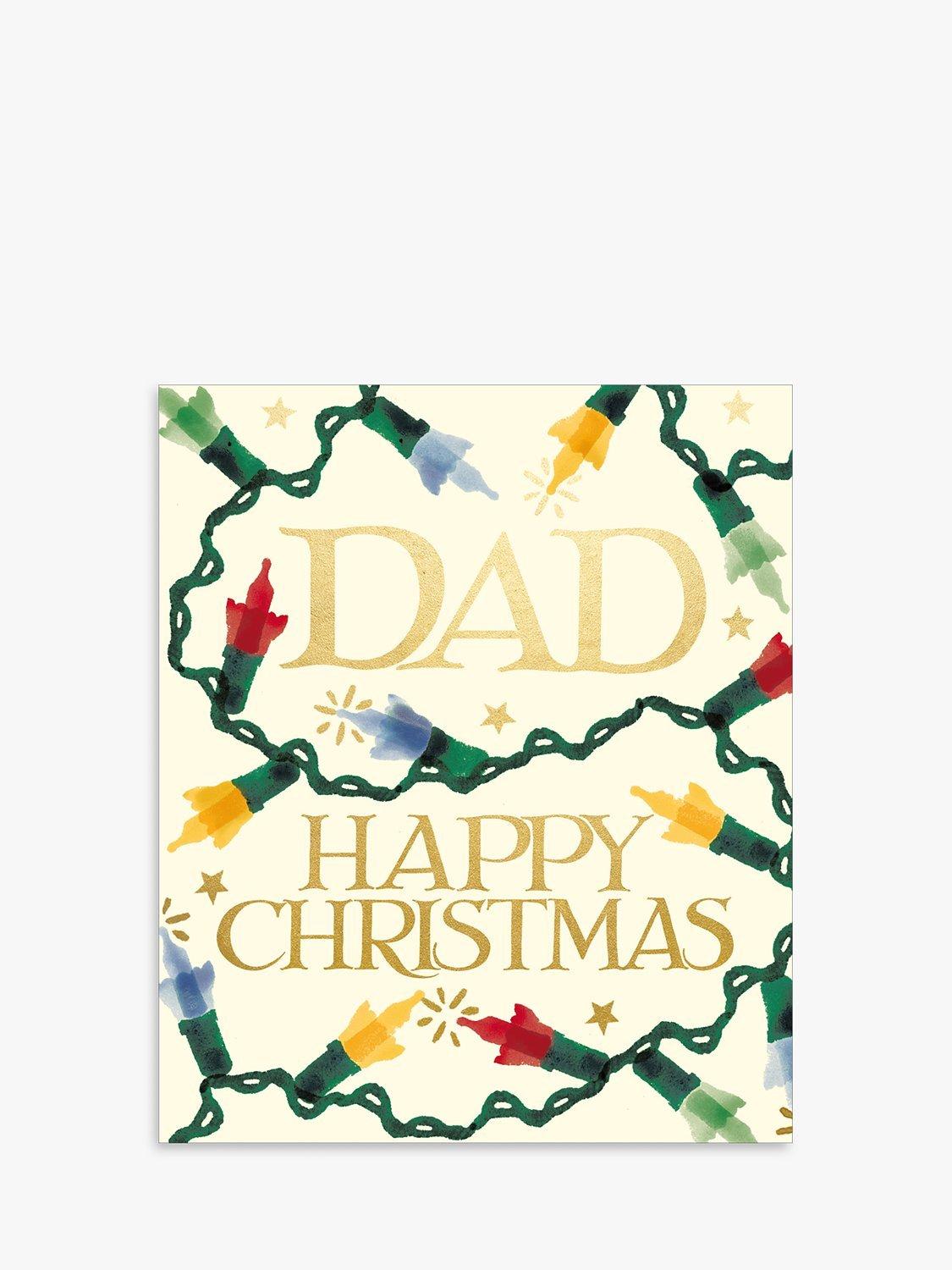 Woodmansterne Dad Fairy Lights Christmas Card