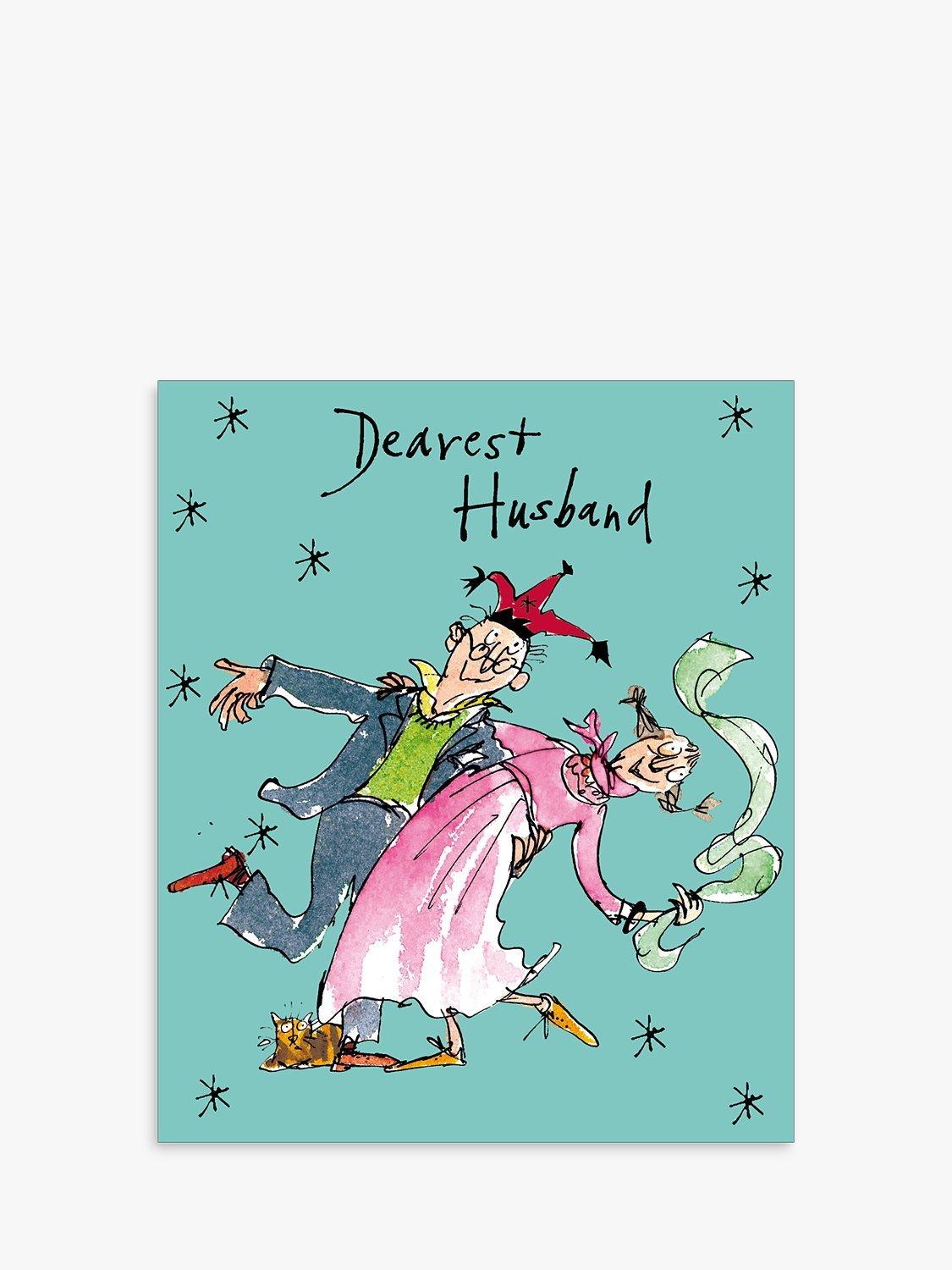 Woodmansterne Husband Dancing Couple Christmas Card