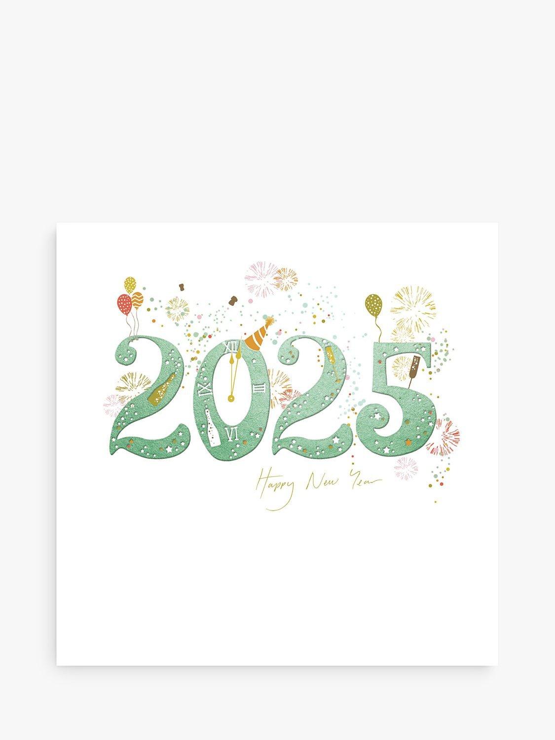 Woodmansterne New Year Celebrated Text New Year Card