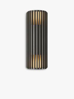 Nordlux Aludra Outdoor Double Wall Light, Mid Grey, Grey Mid