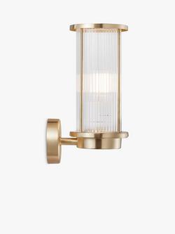 Nordlux Linton Outdoor Wall Light - view 2, Metallic Brass