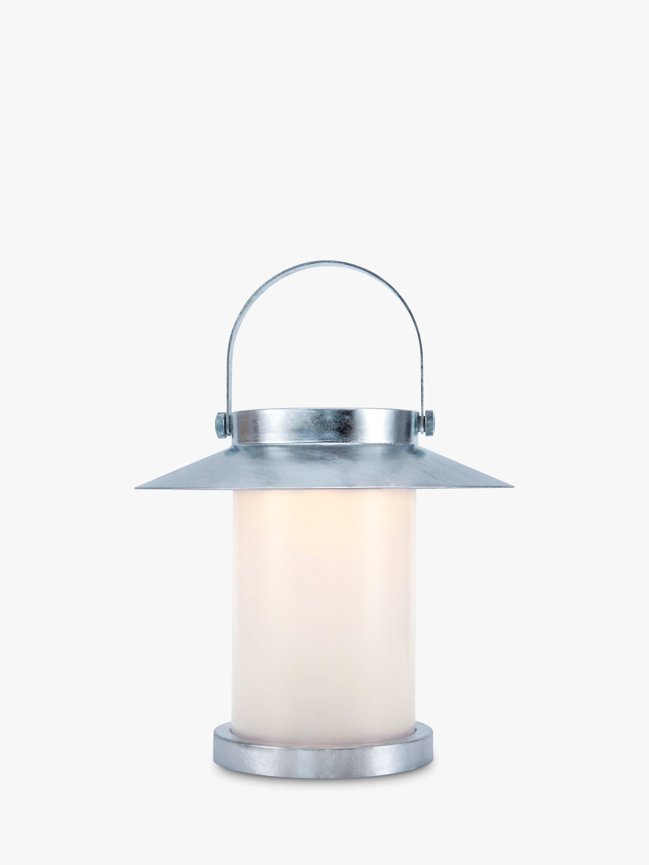 Nordlux Temple 30 Solar Outdoor Lamp, Galvanised Steel