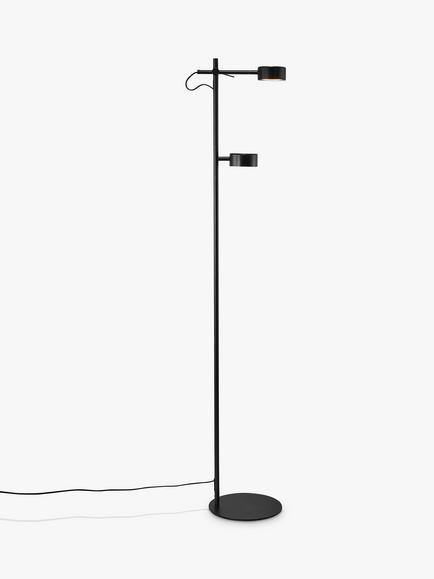 Nordlux Clyde Dimmable Floor Lamp, Black, Black Black
