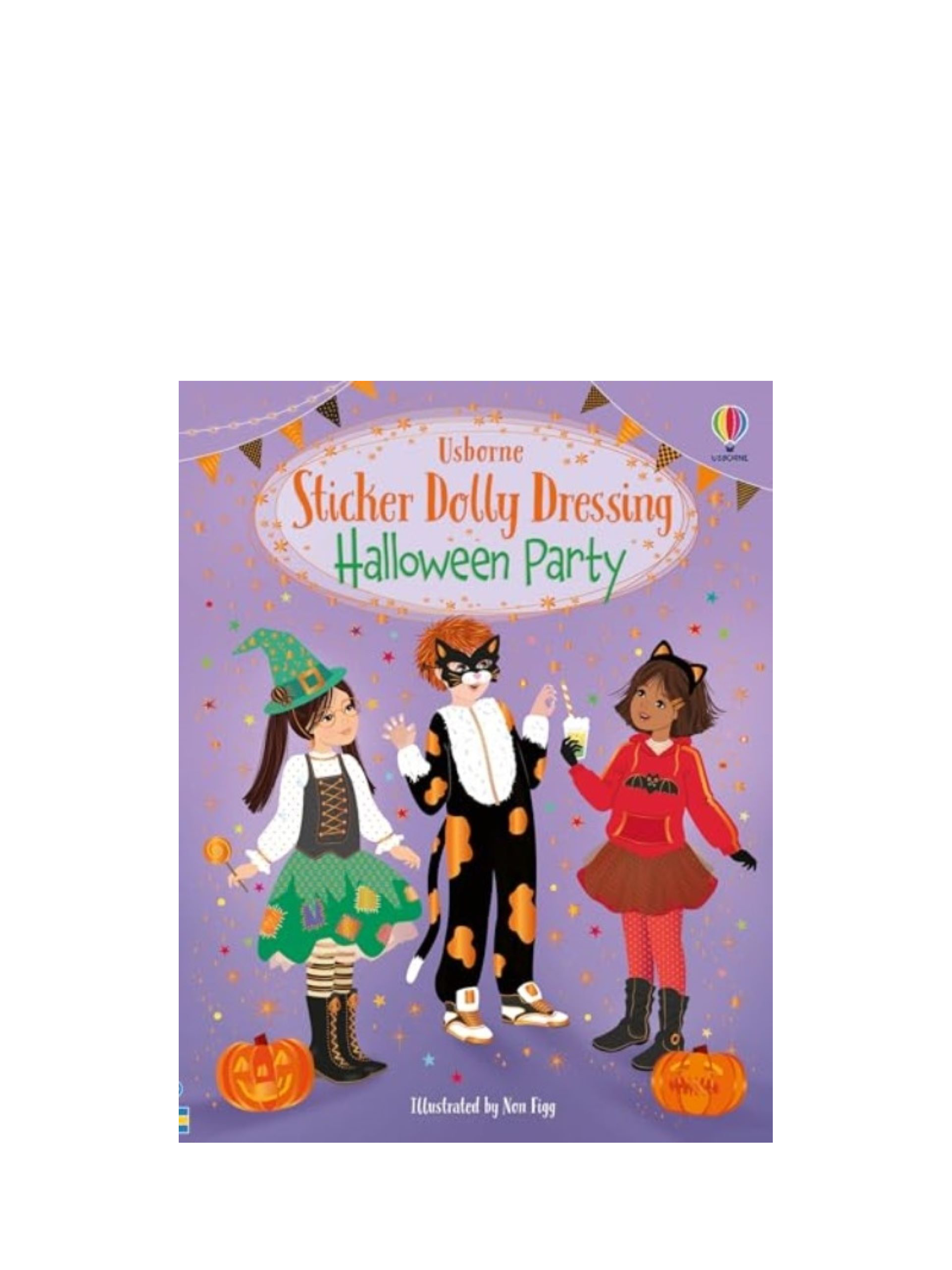 Fiona Watt - Sticker Dolly Dressing Halloween Party Sticker Kids' Book