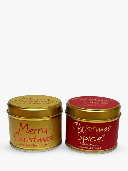 Lily-flame Christmas Mini Tin Duo Gift Set, 