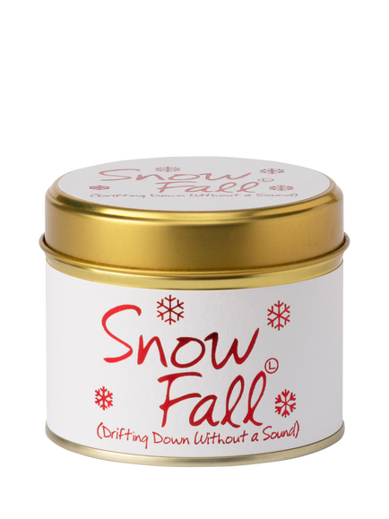 Lily-flame Snowfall Tin Scented Candle, 250g - view 2, 