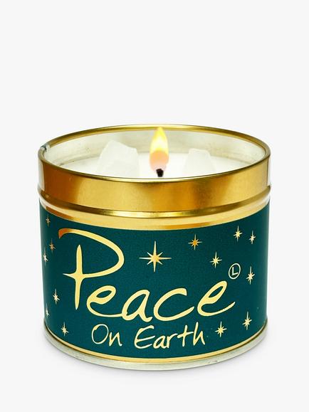 Lily-flame Peace Tin Scented Candle, 250g - view 2, 