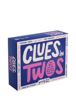 Gamely Clues in Twos Word Game, 