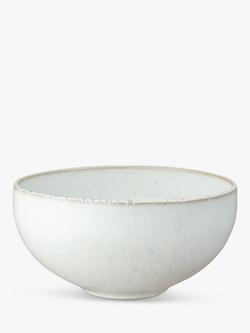 Denby Kiln Stoneware Ramen Bowl, 17.5cm, Natural, Natural