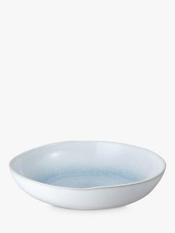 Denby Kiln Blue Large Organic Stoneware Dish, 28cm, Blue, Blue