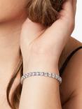 Jools by Jenny Brown Cubic Zirconia Tennis Bracelet, Silver